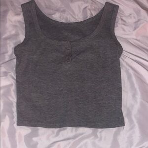 Charcoal Tank Top